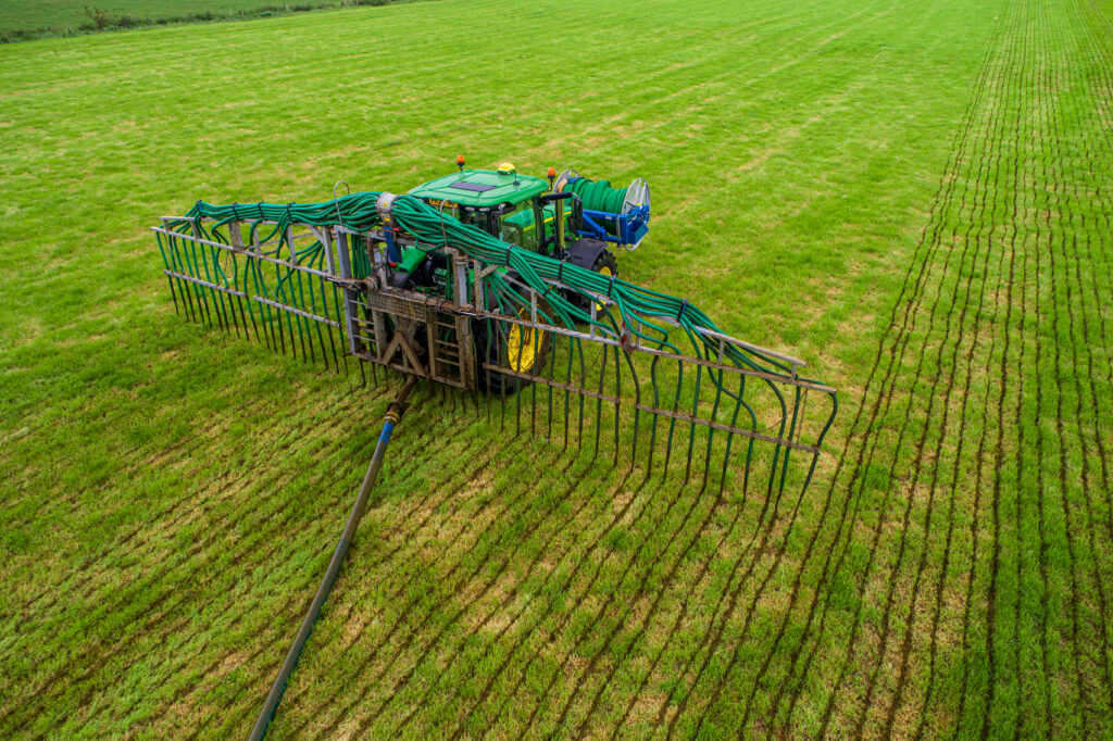 Slurry spreading